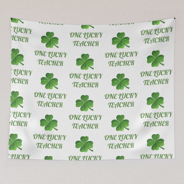 Item preview, One Lucky Teacher St. Patrick's Day Celebration Design designed and sold by MimsTees.