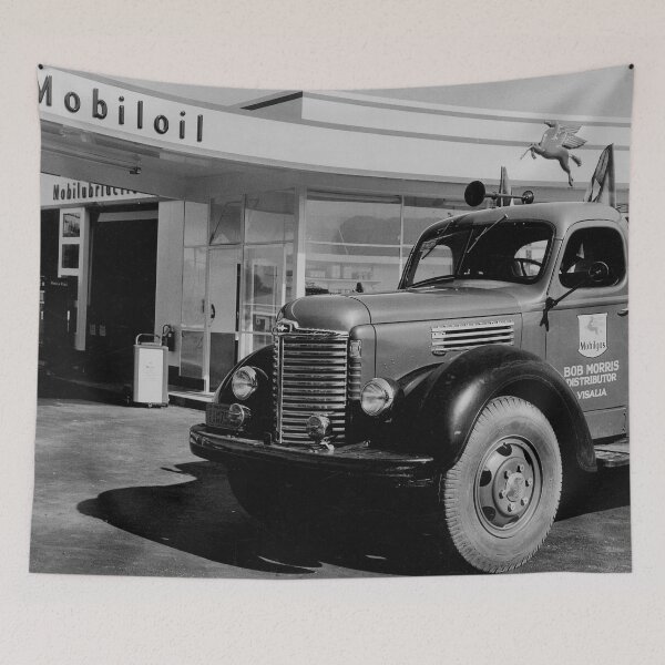 Item preview, Old Visalia Service Station with Butane Supply Truck designed and sold by DEL-Productions.