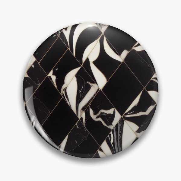 Artikelvorschau, Marbled in Monochrome - Black & White Marbled Pattern entworfen und verkauft von Fine Prints.