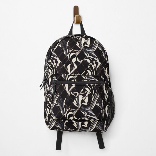 Item preview, Marbled in Monochrome - Black & White Marbled Pattern designed and sold by Fine Prints.