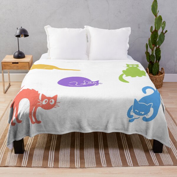 Item preview, Five Multicolored Cats designed and sold by haldoodles18.