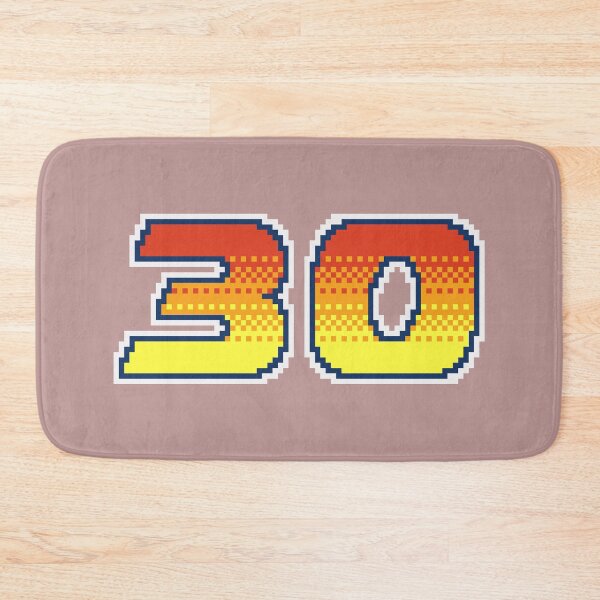 Item preview, 30 Pixel Font Thirty in Red Orange and Yellow designed and sold by pixeltogs.