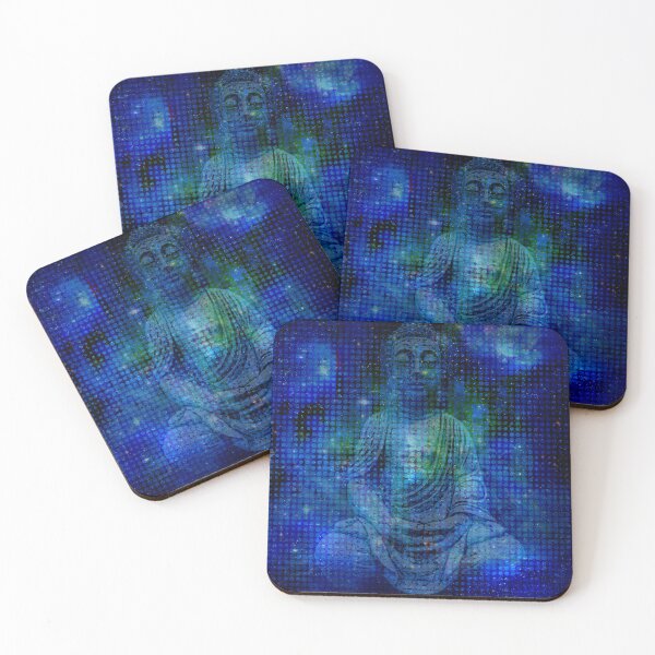 Item preview, BUDDHA. NIRVANA BLUE.  designed and sold by 5hertz.