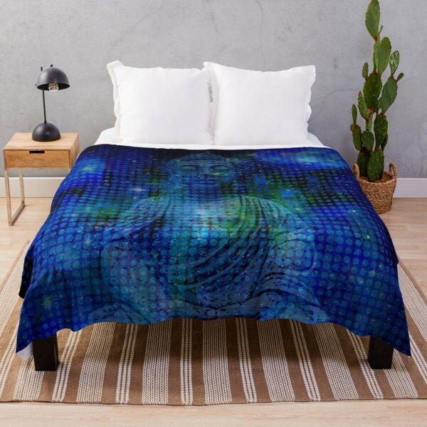 Artikelvorschau, BUDDHA. NIRVANA BLAU. entworfen und verkauft von 5hertz.