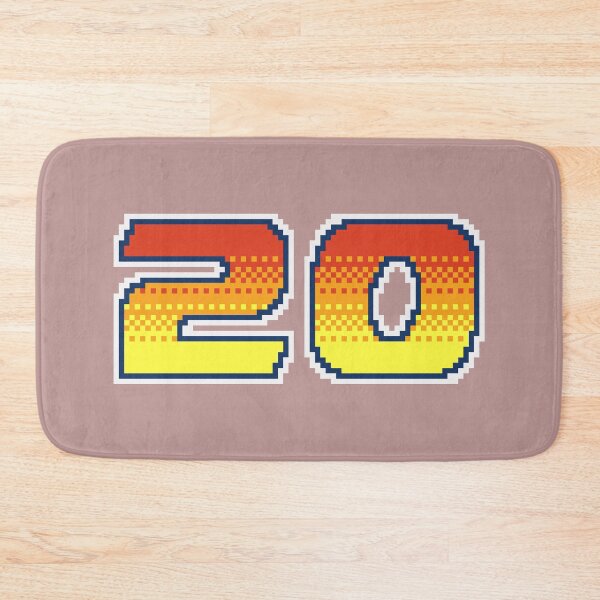 Item preview, 20 Pixel Font Twenty in Red Orange and Yellow designed and sold by pixeltogs.