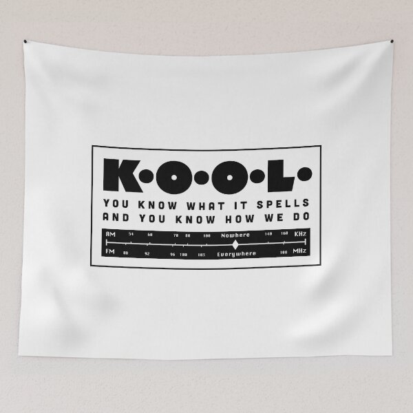 Item preview, Songs for the Deaf KOOL Radio Station Logo designed and sold by vulpesantiquus.