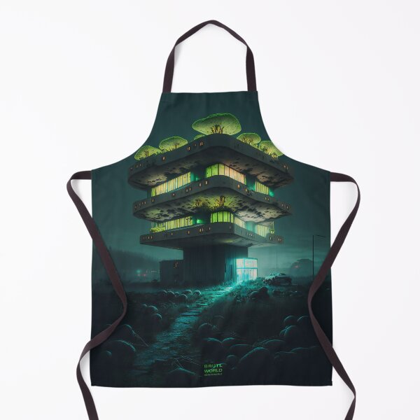Item preview, The Otherworldly Brutalism and Green Fungal Infestation designed and sold by BrutalistWorld.