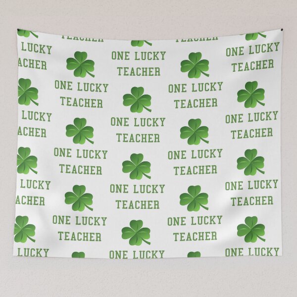 Item preview, One Lucky Teacher St. Patrick's Day Celebration Design designed and sold by MimsTees.