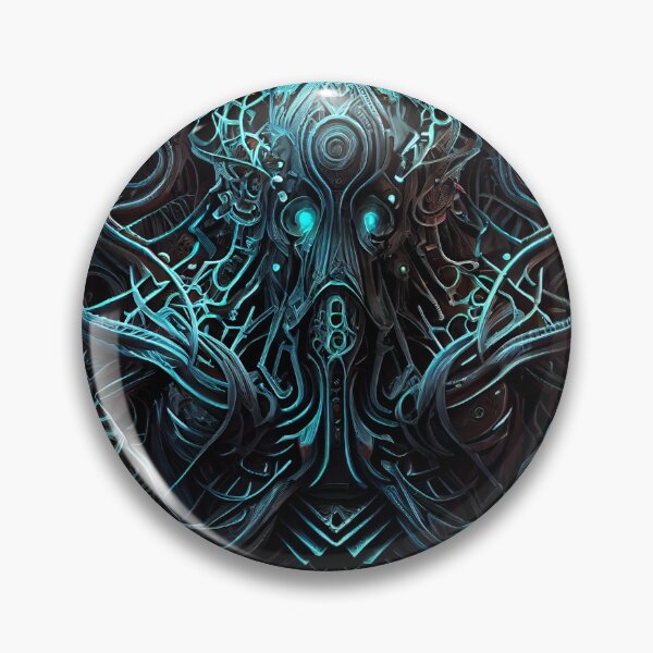 Item preview, lovecraft styled mindflayer like evil creature in 3d designed and sold by artfullyprompt.