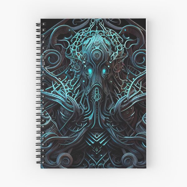 Item preview, lovecraft styled mindflayer like evil creature in 3d designed and sold by artfullyprompt.