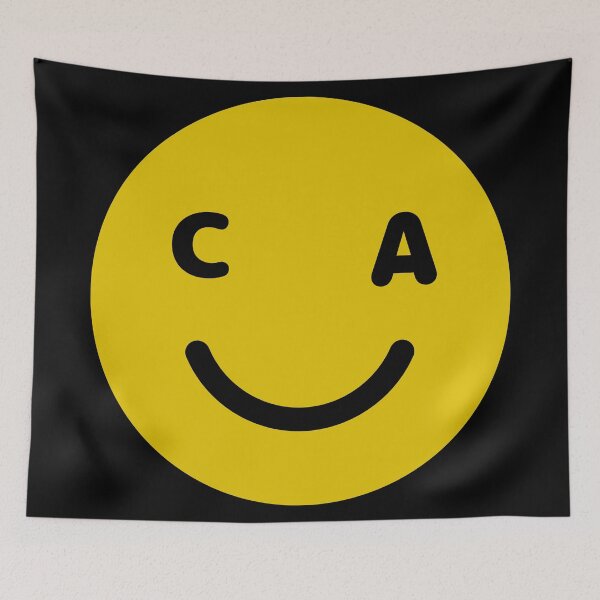 Item preview, California Smiley Face designed and sold by thegoodwordsco.