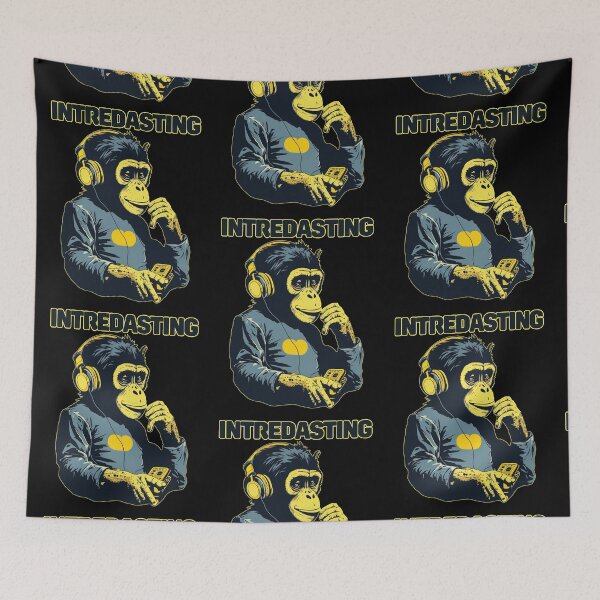 Item preview, Intredasting Beats - Interesting Monkey Ape designed and sold by RailoImage.