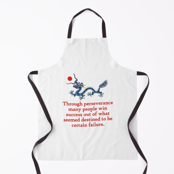 Item preview, Through Perseverance Many People - Perseverance Quote designed and sold by CrankyOldDude.