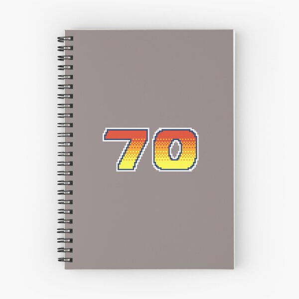 Item preview, 70 Pixel Font Seventy in Red Orange and Yellow designed and sold by pixeltogs.