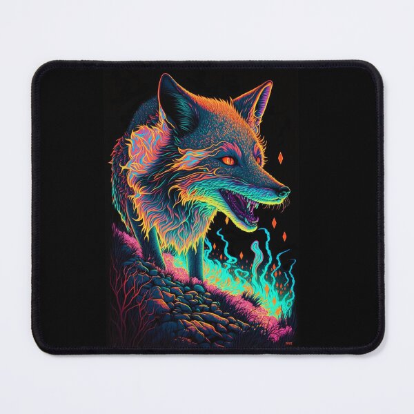 Item preview, Psychedelic Fox designed and sold by ResistNormality.