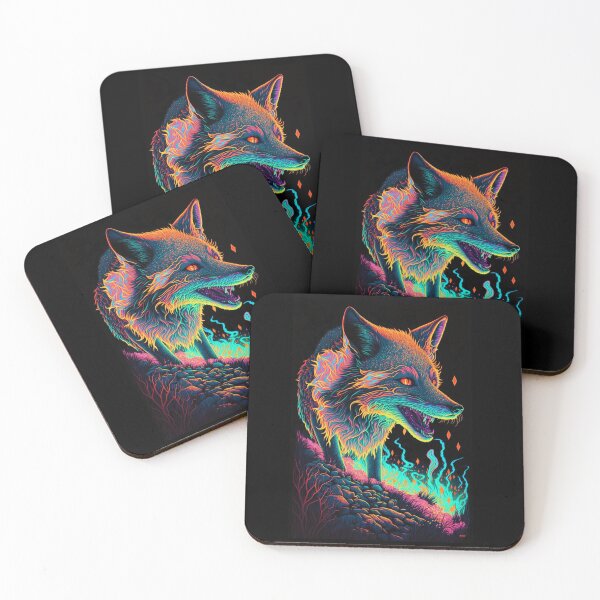 Item preview, Psychedelic Fox  designed and sold by ResistNormality.