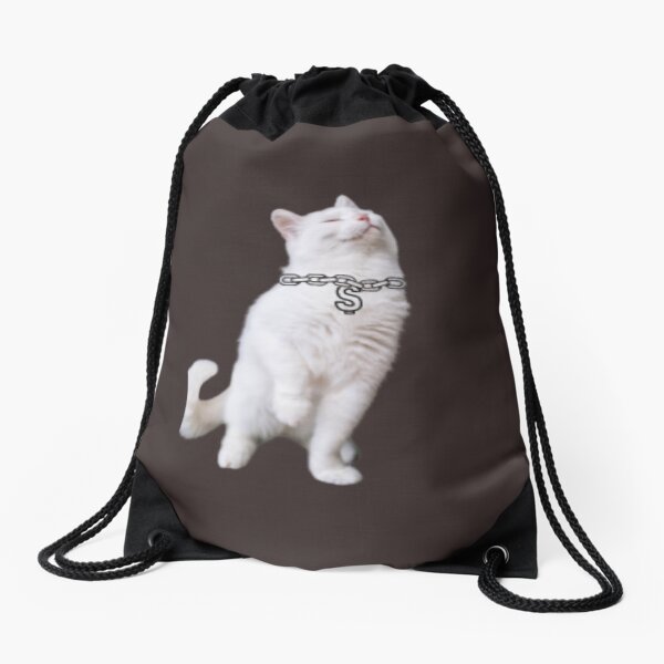 Artikel-Vorschau von White Cat That Loves Money, designt und verkauft von Helenn22.
