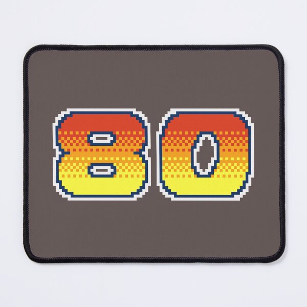 Item preview, 80 Pixel Font Eighty in Red Orange and Yellow designed and sold by pixeltogs.