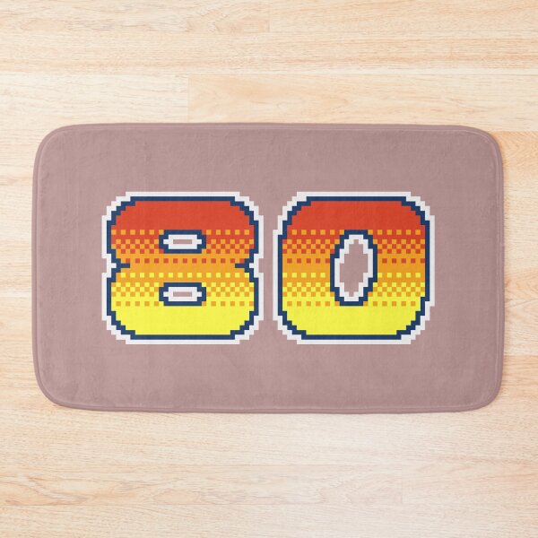 Item preview, 80 Pixel Font Eighty in Red Orange and Yellow designed and sold by pixeltogs.
