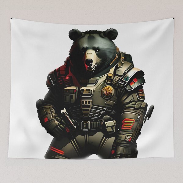 Item preview, Bear Soldier designed and sold by urbsrepublic.