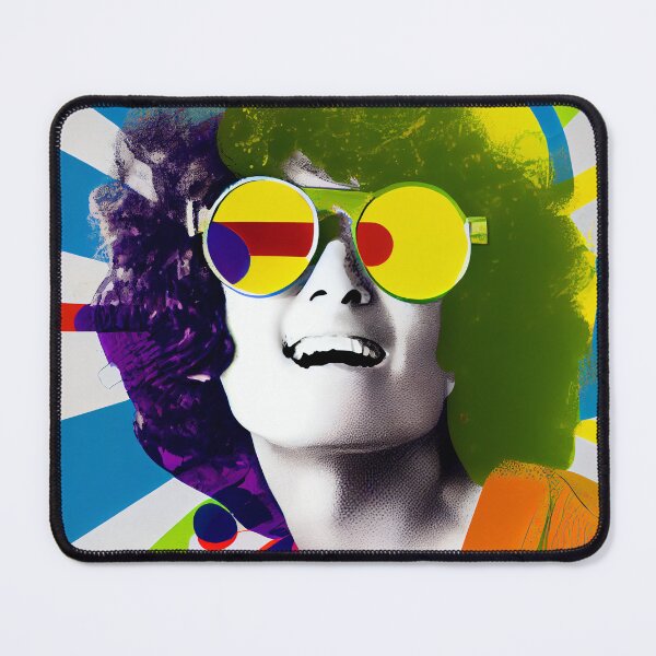 Item preview, Vintage pop art style portrait of man in glasses designed and sold by loucaski.