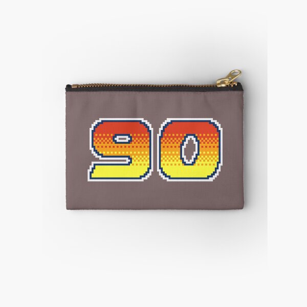 Item preview, 90 Pixel Font Ninety in Red Orange and Yellow designed and sold by pixeltogs.