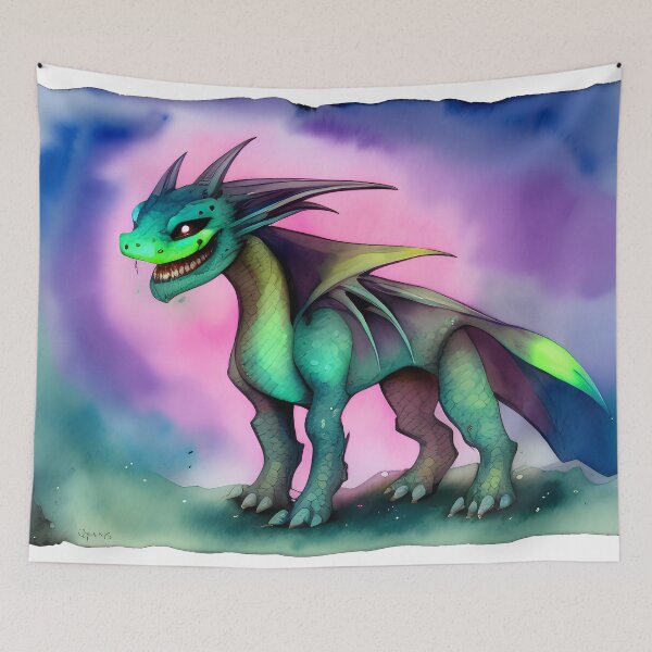 Item preview, Blacklight Dragon designed and sold by toyjesus.