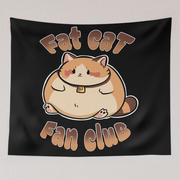 Item preview, Fat cat fan club! designed and sold by philitingar.