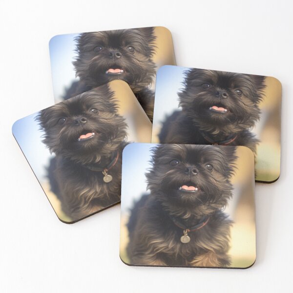 Item preview, Playful Affenpinscher Dog Print designed and sold by TheWildFlix.