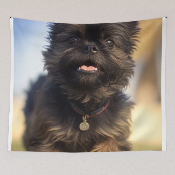 Item preview, Playful Affenpinscher Dog Print designed and sold by TheWildFlix.