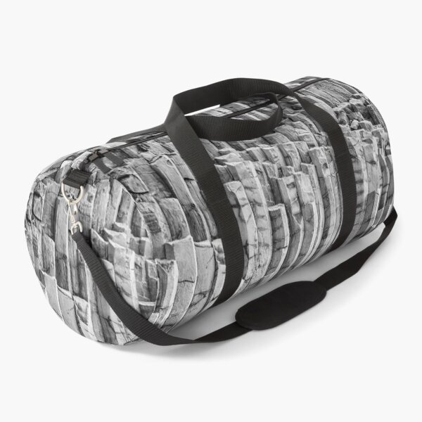 Item preview, Basalt Columns & Hexagonal Pillars in Iceland B&W designed and sold by Kate-P-.