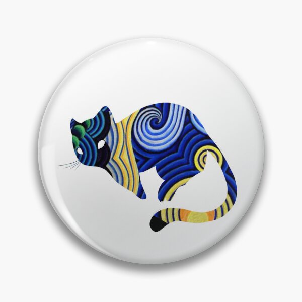 Item preview, Van Gogh Cat Starry Night Van Gogh Cat Lovers designed and sold by Vangoholic.
