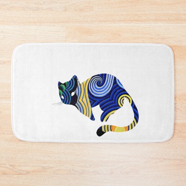 Item preview, Van Gogh Cat Starry Night Van Gogh Cat Lovers designed and sold by Vangoholic.