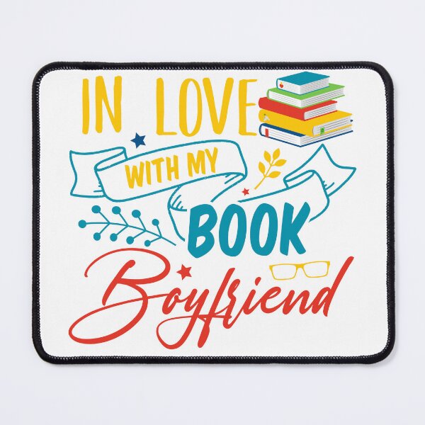 Item preview, In Love with my Book Boyfriend designed and sold by lynnhowardbooks.