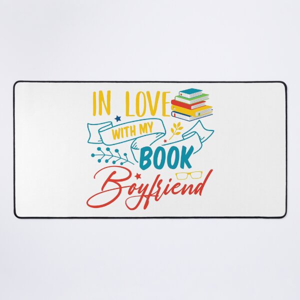 Item preview, In Love with my Book Boyfriend designed and sold by lynnhowardbooks.