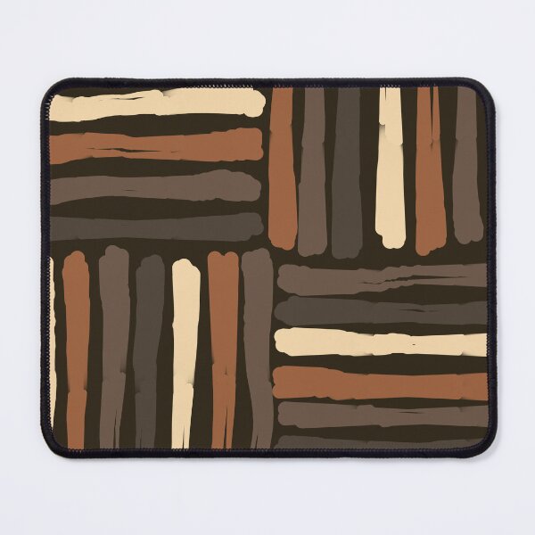 Item preview, Modern Japandi Style Stripes Pattern in Wood Tones designed and sold by Deutschic.