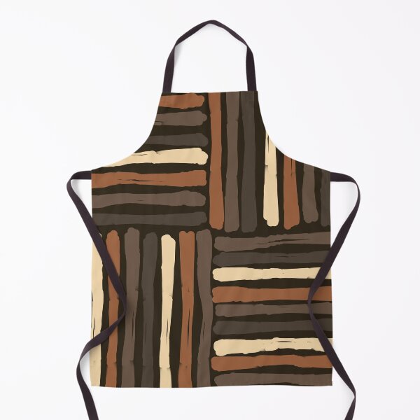Item preview, Modern Japandi Style Stripes Pattern in Wood Tones designed and sold by Deutschic.