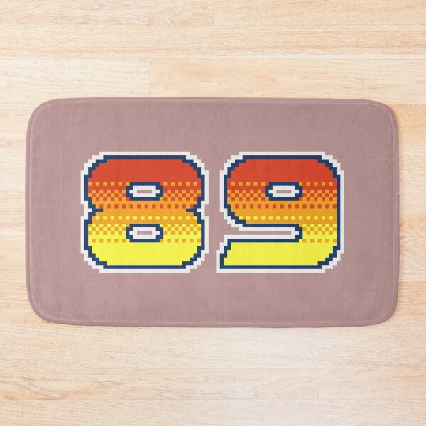 Item preview, 89 Eighty Nine Pixel Font 89ers in Red Orange and Yellow designed and sold by pixeltogs.