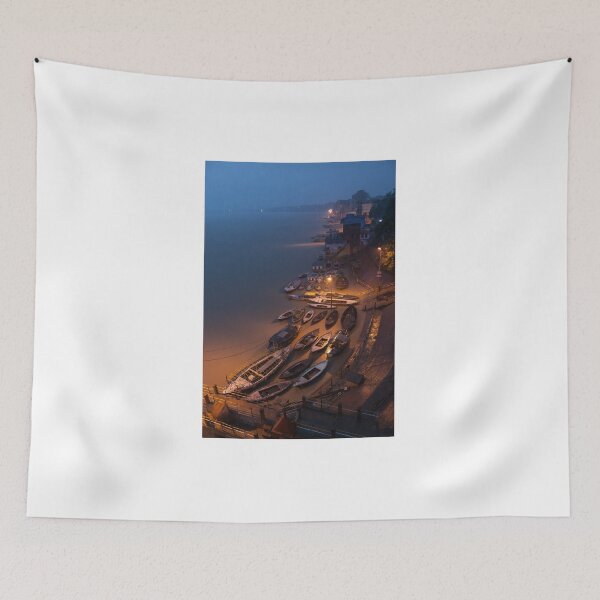 Item preview, Landscape of Benares or Varanasi designed and sold by ssviluppo.