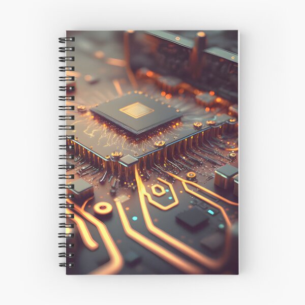 Item preview, Futuristic motherboard 3d illustration. designed and sold by R.L cases and stickers.