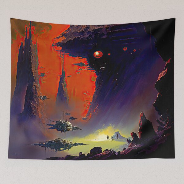 Item preview, Alien Terrains: A Fantastical Odyssey designed and sold by SeedDesign.