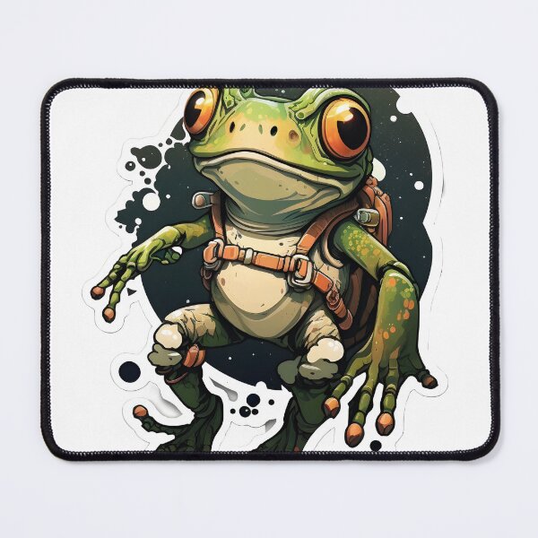 Item preview, Minimal Frog Sticker designed and sold by HjunezLogos.