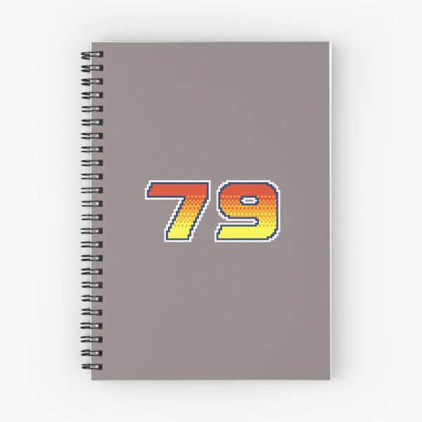 Item preview, 79 Seventy Nine Pixel Font 79ers in Red Orange and Yellow designed and sold by pixeltogs.