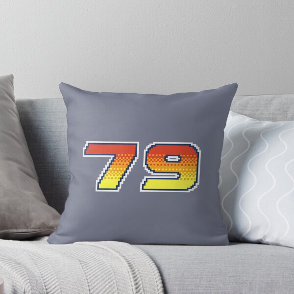 Item preview, 79 Seventy Nine Pixel Font 79ers in Red Orange and Yellow designed and sold by pixeltogs.