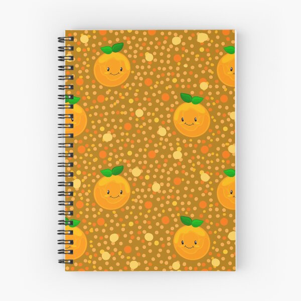 Item preview, Cute orange pattern cartoon  designed and sold by K Sharrock.