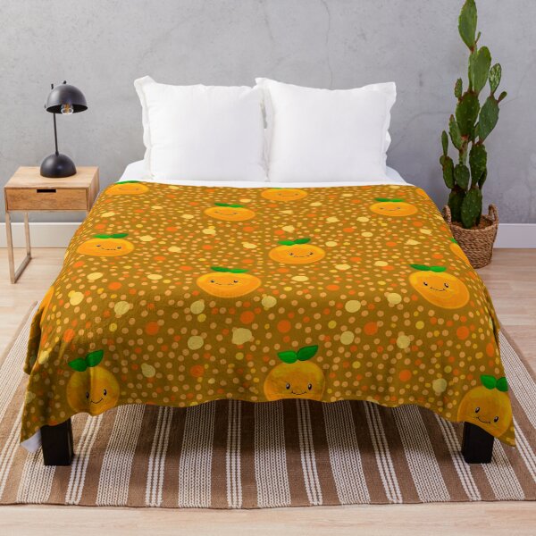 Item preview, Cute orange pattern cartoon designed and sold by K Sharrock.