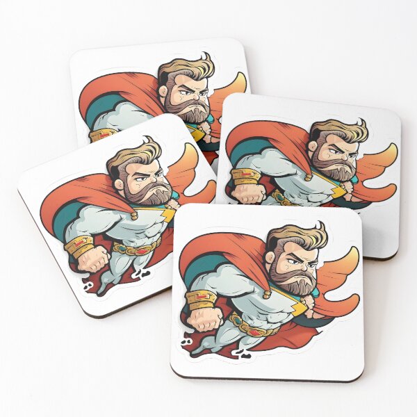 Item preview, Minimal Superhero Sticker designed and sold by HjunezLogos.