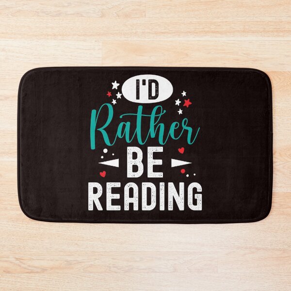 Item preview, I'd Rather Be Reading designed and sold by lynnhowardbooks.