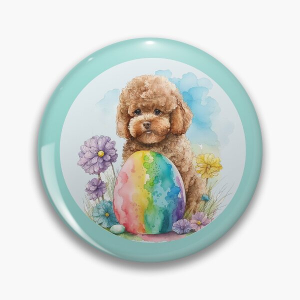 Item preview, brown poodle Easter designed and sold by franktact.