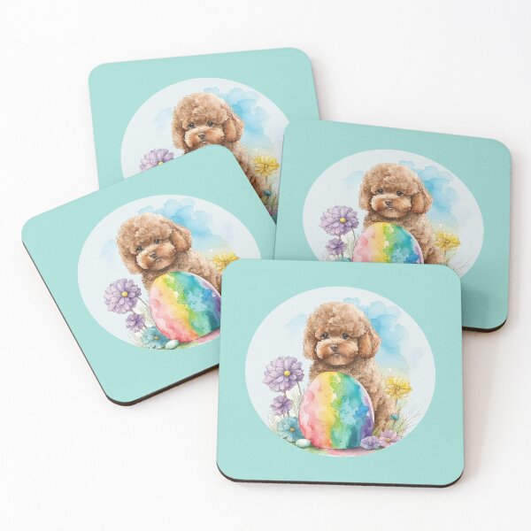 Item preview, brown poodle Easter designed and sold by franktact.